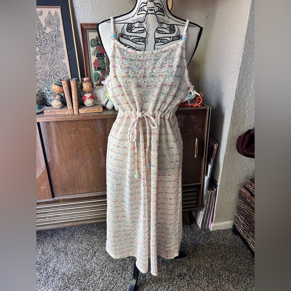 Multicolor Knit Dress or bathing suit cover up